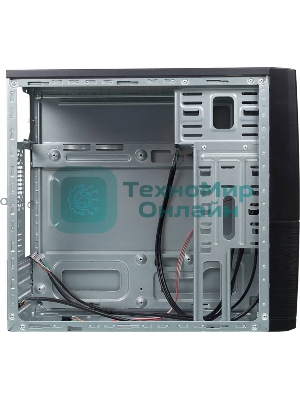 Компьютерный корпус LinkWorld 727-21 черный без БП mATX 4xUSB 2.0 audio