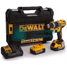 Дрель DeWalt DCD796P2-QW, 460 Вт, сетевая, ударная
