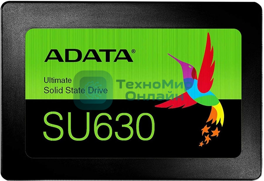 Накопитель SSD ADATA SU630, 480Gb, SATA III, 2.5