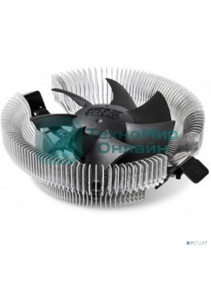 Кулер PCCooler E80 серебристый 75мм алюминий 2200rpm 22db 3-pin 65W