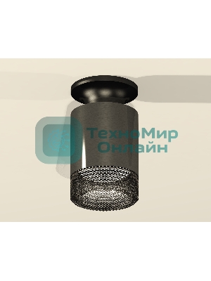 Светильник Ambrella Light XS6303082 DCH/PBK/BK черный хром/черный полированный/тонированный MR16 GU5.3 (N6902, C6303, N6151)