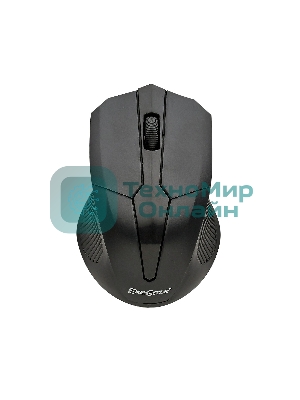 Мышь беспроводная ExeGate SR-9034 черный, 1600 dpi, радиоканал, USB, кнопки - 4