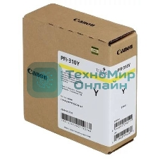 Картридж струйный Canon PFI-310 Y 2362C001 желтый (330мл) для Canon TX-2000/TX-3000/TX-4000