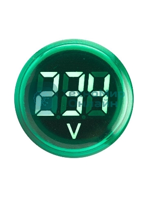 Индикатор значения напряжения ED16-22VD зел. PROxima EKF ed16-22vd-g