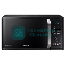 Микроволновая печь Samsung MG23K3575AK черный, 23 л, 800 Вт, переключатели - кнопки, поворотный механизм