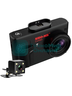 Видеорегистратор Sho-Me Combo Note WiFi DUO, 1920x1080, 2.31