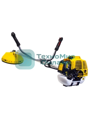 Газонокосилка Champion T523-2 1.4/1.9 кВт/л.с, Вес без режущей насадки 8,3 кг, Объем двигателя 51,7 см3, Объем топливного бака 950 мл, Максимальный расход топлива 610 г/кВт•ч/мл/ч, Тип рукоятки U-образная, штанга прямая Разъемная, Длина штанги 1493 мм, Толщина корда 2,4 мм, Нож, кол-во зубцов/диаметр/диаметр посадки 3/255/25,4, Ширина кошения кордом/ножом 400/255 мм, Обороты холостого хода 2800 об/мин. Голова+Штанга.