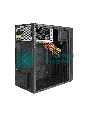 Компьютерный корпус Minitower ExeGate BAA-105U2-01-UNS400 (mATX, БП UNS400 с вент. 12см, 2*USB+2*USB 3.0, аудио, черный)