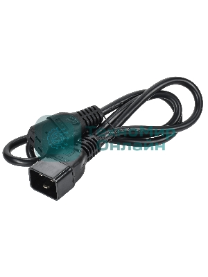 Кабель электропитания PDU 3х1,5 1М с разъемами С19-C20