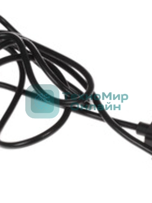 Кабель Qumo light series, USB-MicroUSB, 1м, 5В, 1A, опл. PVC, кон. PVC, черный