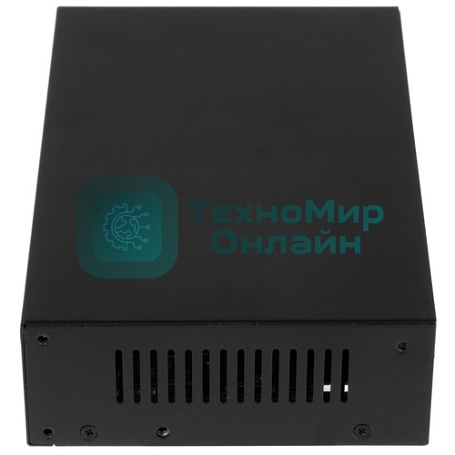 Коммутатор GIGALINK GL-SW-G005-04P(BT) - неуправляемый, 4 PoE (802.3af/at/BT) порта 10/100/1000 Мбит/с (1 порт до 60Вт, 3-4 порт до 250м cat6), 2 SFP порта 1000 Мбит/с, 120Вт