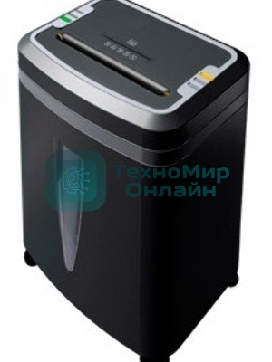 Шредер Office Kit S145 (секр.P-5)/фрагменты/8лист./20лтр./скрепки/скобы/пл.карты/CD