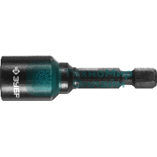 Головка Зубр ПРОФИ Нат-драйвер 26375-10магнитная E 1/4'' L=50мм 10мм 1шт