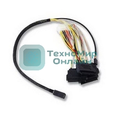 Кабель ACD, INT, SFF8643-to-4xSFF8482+SB (MiniSAS HD-to-SAS internal cable) 100 см