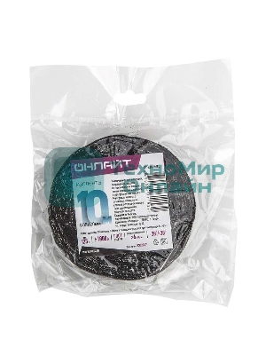 Изолента ХБ 15мм (рул.10м) OIT-H15-10/BL 100г ОНЛАЙТ 61152