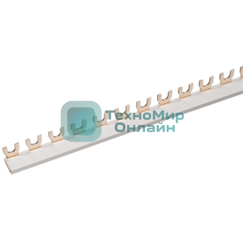 Шина соединительная Rexant типа FORK вилка 1Р 63 А 1 м (20 шт./уп.)