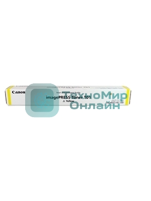 Тонер лазерный Canon TONER T01 желтый (59 500 стр.) для Canon imagePRESS C710, C810, C910