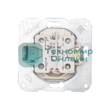 Переключатель Kranz DEA 1кл прох. (инд) с/у 10А мех. бежевый (1/10/120)