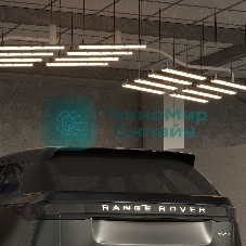 Светильник линейный Gauss СПП-Т8-G13 LITE 220-230V IP65 665x85x55мм для LED ламп 2х600мм 1/16