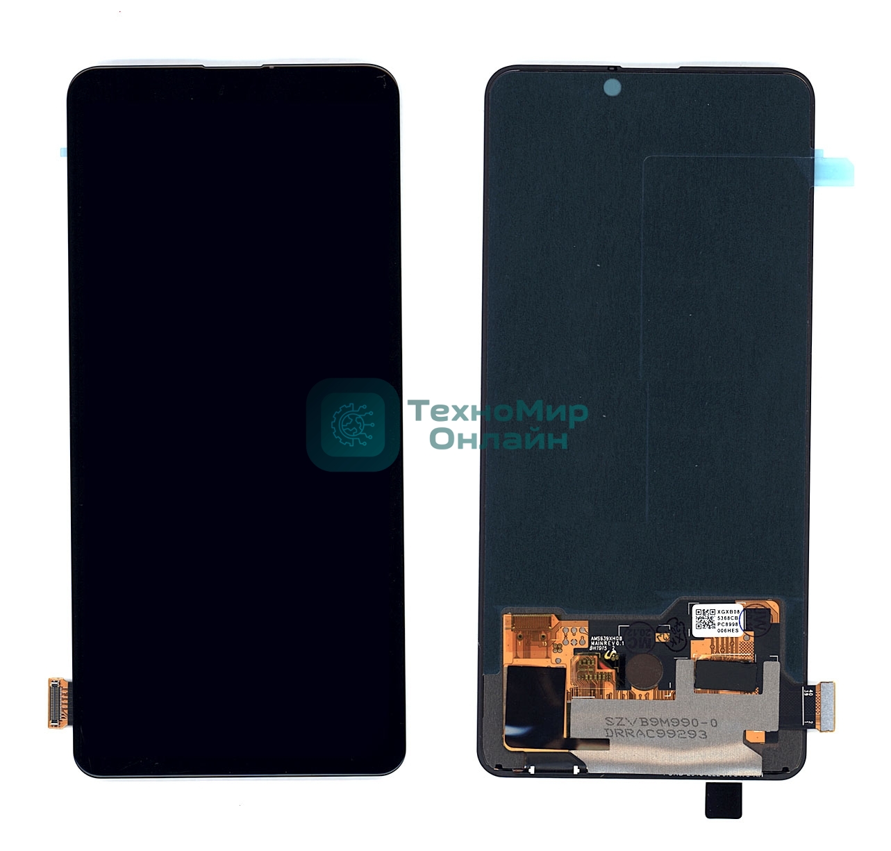 Дисплей для Xiaomi Mi9T, Redmi K20, Mi9T Pro, Redmi K20 Pro в сборе с тачскрином OLED черный