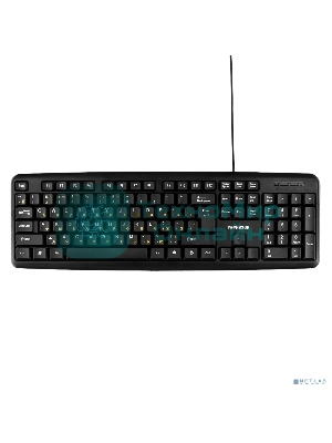 Клавиатура Гарнизон GK-100L проводная, USB Type-A, чёрный