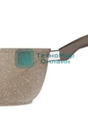 Ковш Мечта Гранит brown 1,7 л, 82806, несъемная ручка, стеклянная крышка