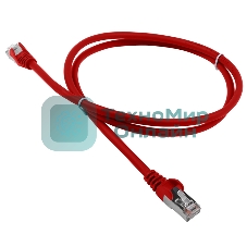 Патч-корд LANMASTER LSZH FTP кат.5e, 5.0 м, красный