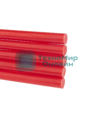 Клеевые стержни Rexant, Ø11 мм, 100 мм, красные, 6 шт., блистер