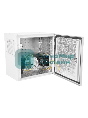 Шкаф ЭКОНОМ уличный всепогодный настенный укомплектованный (В300 Ш300 Г210), комплектация T1-IP54