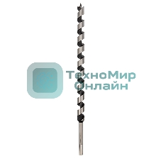 Сверло винтовое по дереву Kranz 22х460 мм, шестигранный хвостовик