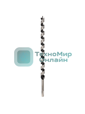 Сверло винтовое по дереву Kranz 22х460 мм, шестигранный хвостовик