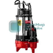 Насос фекальный погружной ЗУБР НПФ-750 750Вт, пропускная способность 310 л/мин,напор 14 м,чугунный