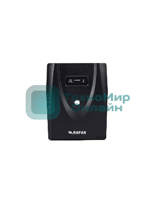 Источник бесперебойного питания RAPAN-UPS 2000 220В 2000В.А/1200Вт меандр АКБ 2х7А.ч интерактивный Бастион 735