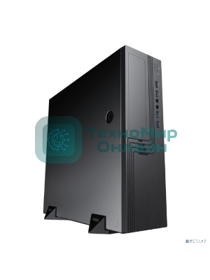 Компьютерный корпус EL555BK PM-300TFX 80+Bronze U3.0*2+U2*2+2*combo Audio; fan 9см; intrusion switch POWERMAN Slim Case 6143524