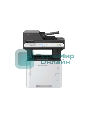 МФУ лазерное Kyocera Ecosys MA4500x (110C133NL0/110C133DZ0), A4, ч/б, печ. до 45 стр/мин., скан. до 60 стр/мин. (ч/б) 40 стр/мин (цвет.), 1200 x 1200 dpi (печать) 600 x 600 DPI (скан.), USB, RJ-45