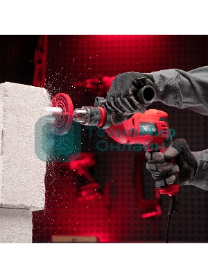 Дрель ударная MTX MID-750, 750 Вт, 0-3000 об/мин, 0-48000 уд/мин