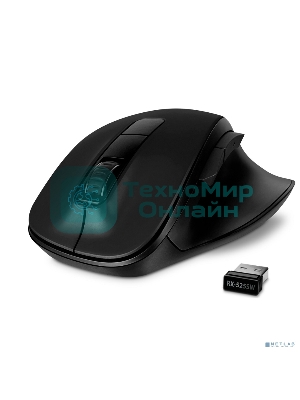 Мышь беспроводная SVEN RX-525SW черная (бесшумн. кл., 5+1кл. 600-1400DPI, Soft-touch, блист.)