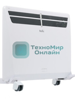 Конвектор электрический Ballu Evolution Digital Inverter BEC/EVI4-1500 белый, 1500 Вт, 20 м2, дисплей, WiFi