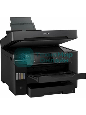 МФУ струйное Epson L15150, (A3, ADF, duplex, 35 стр./мин., Ethernet, Wi-Fi черный)