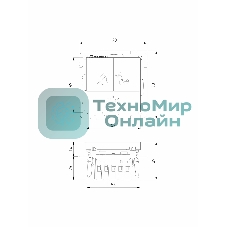 Кнопка звонка с индикацией для отелей Werke W1114601 (белый)