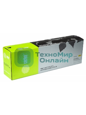 Картридж лазерный Cactus CS-CF312A желтый (31500 стр.) для HP Color LaserJet Enterprise M855