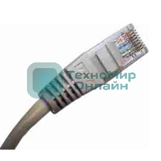 Патч-корд LANMASTER UTP TWT-45-45-5.0-WH вилка RJ-45-вилка RJ-45 cat.5е 5м белый ПВХ (уп.:1шт)