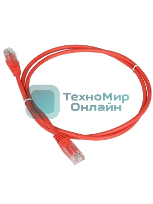 Патч-корд TWT UTP кат.5e, с заливными колпачками, 0.15 м, оранжевый