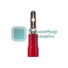 Клемма плоская Rexant изолированная (КПИ штекер - 2.8мм) 0.5-1.5мм/кв (VM1.25-110(8)) (100 шт в уп.)