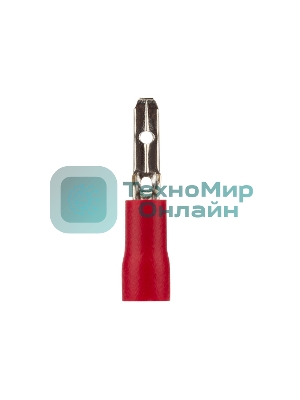 Клемма плоская Rexant изолированная (КПИ штекер - 2.8мм) 0.5-1.5мм/кв (VM1.25-110(8)) (100 шт в уп.)