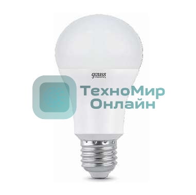 Светодиодная лампа Gauss LED Elementary 23225A60 15W E27 4100K 1/10/40 груша