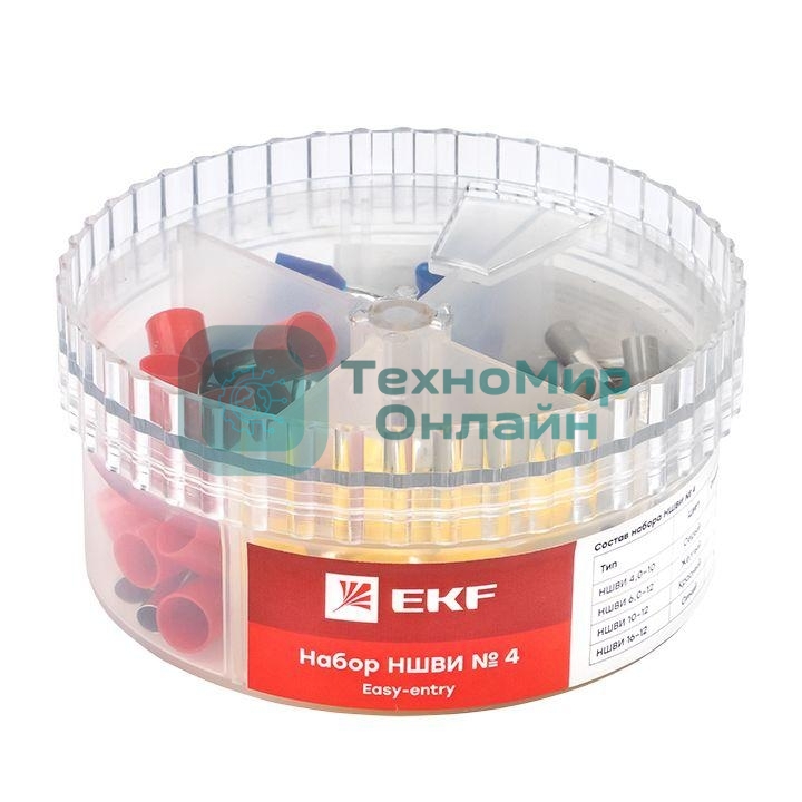 Набор НШВИ №4 (4-16кв.мм) PROxima EKF nabor-nshvi-4