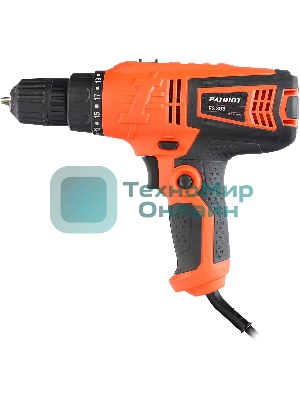 Дрель-шуруповерт Patriot FS 303, 330 Вт, 25 Нм, щеточный