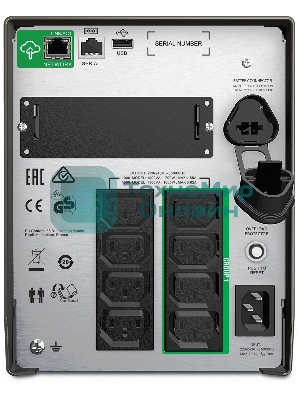 Источник бесперебойного питания APC Smart-UPS SMT1500IC/1500ВА/1000Вт/8xIEC320 С13
