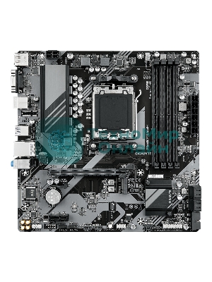 Материнская плата Gigabyte A620M DS3H, mATX, AM5, AMD A620, 4xDDR5, 4xSATA, 1xM.2, 1xPCI-E 4.0 x16, 1xPCI-E x1, 1xHDMI, 1xDP, 1xVGA, 1x 1Gb LAN, 1xUSB 3.2 Gen 1, 4xUSB 2.0, 3x3.5мм, 7.1, ATX